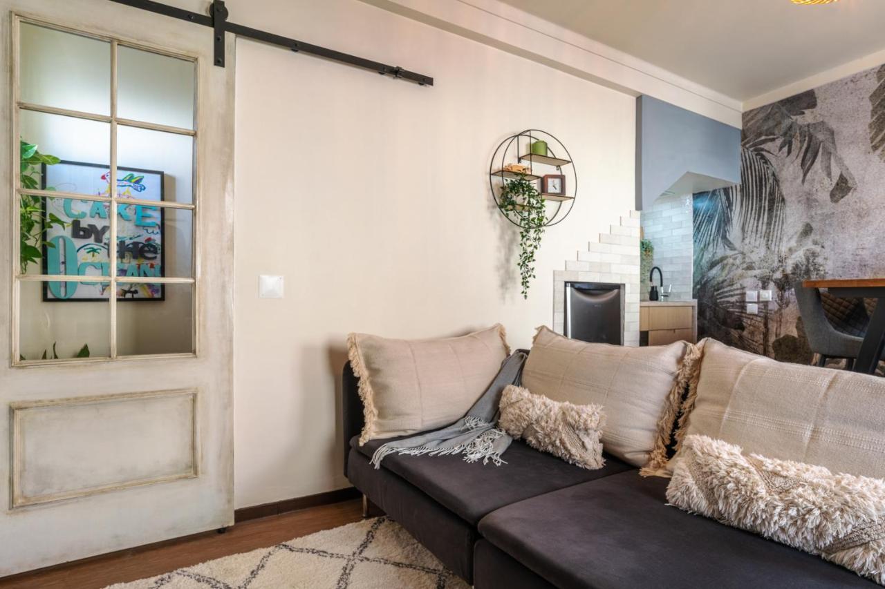 Arty Vintage Townhouse With Rooftop Shower & Sun Loungers Olhão Exterior foto